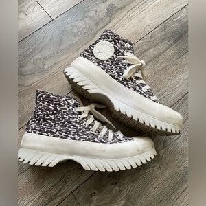 Converse platform Boots size 8.5